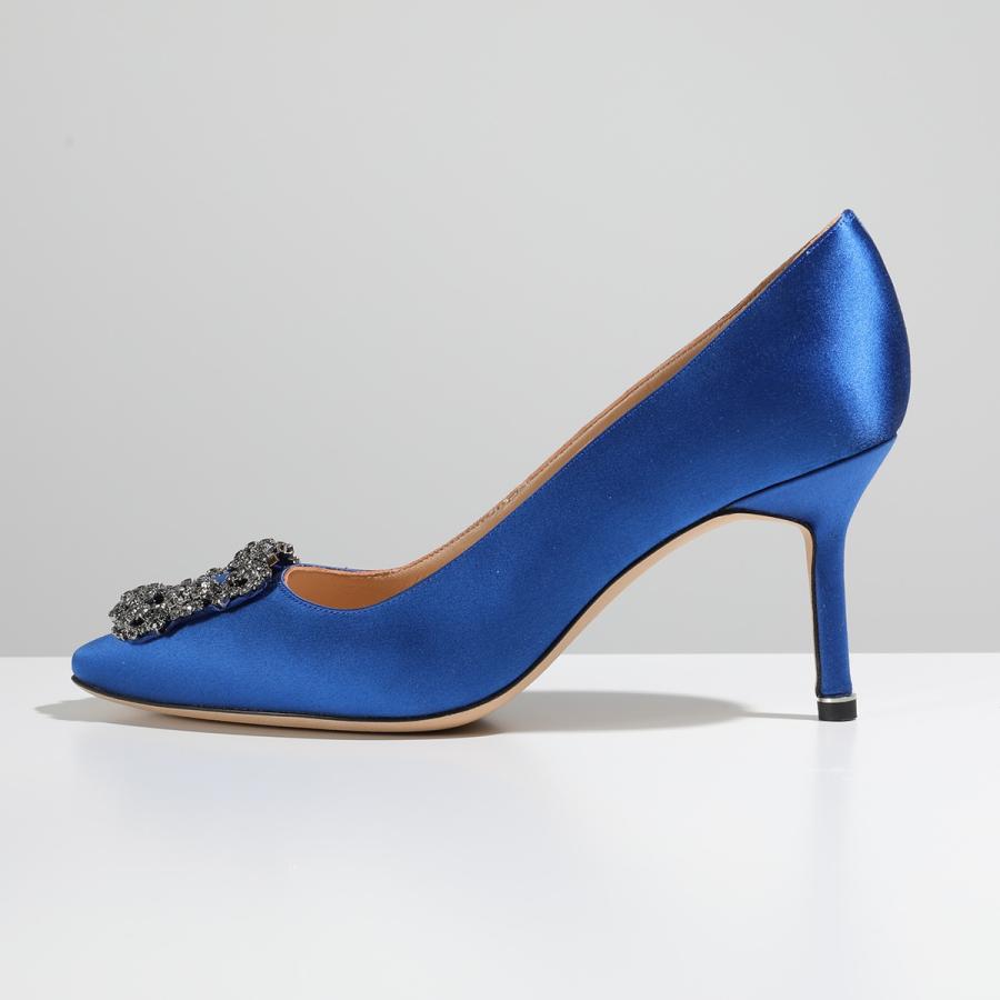 MANOLO BLAHNIK（マノロブラニク） パンプス HANGISI FMC SATIN 070
