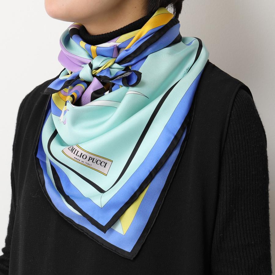 EMILIO PUCCI（エミリオプッチ） JR482 イタリア製 大判 シルク