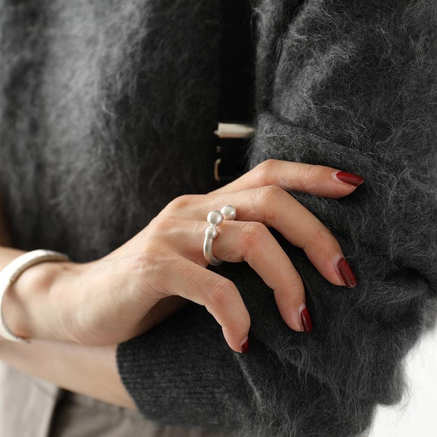JIL SANDER（ジルサンダー） オープンリング SPHERE RING 1 J11UQ0005