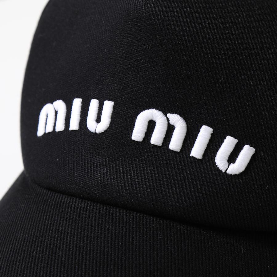 miu miu（ミュウミュウ） ベースボールキャップ 5HC179 2DXI