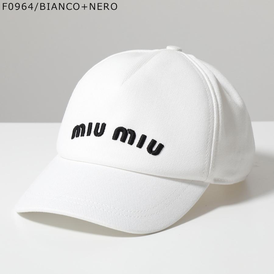 miu miu（ミュウミュウ） ベースボールキャップ 5HC179 2DXI