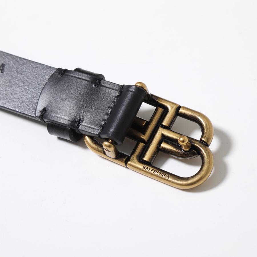 BALENCIAGA（バレンシアガ） ベルト BB THIN BELT 581690 1CH04 メンズ