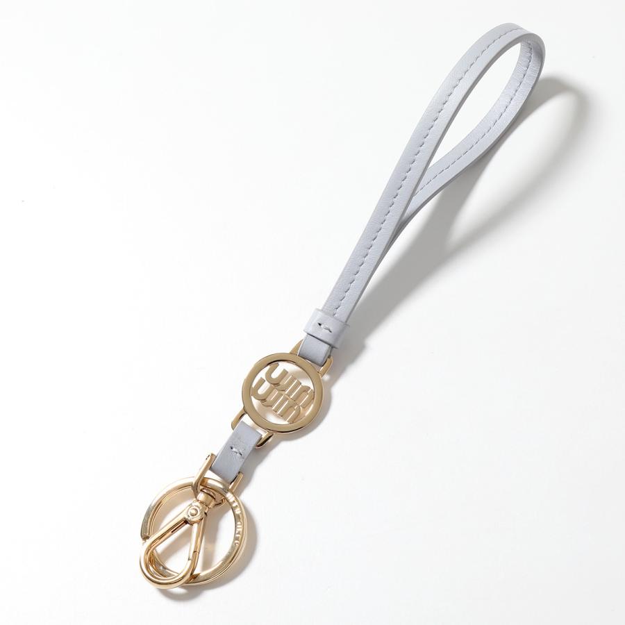 miu miu（ミュウミュウ） キーリング 5PP166 2AIX レディース レザー