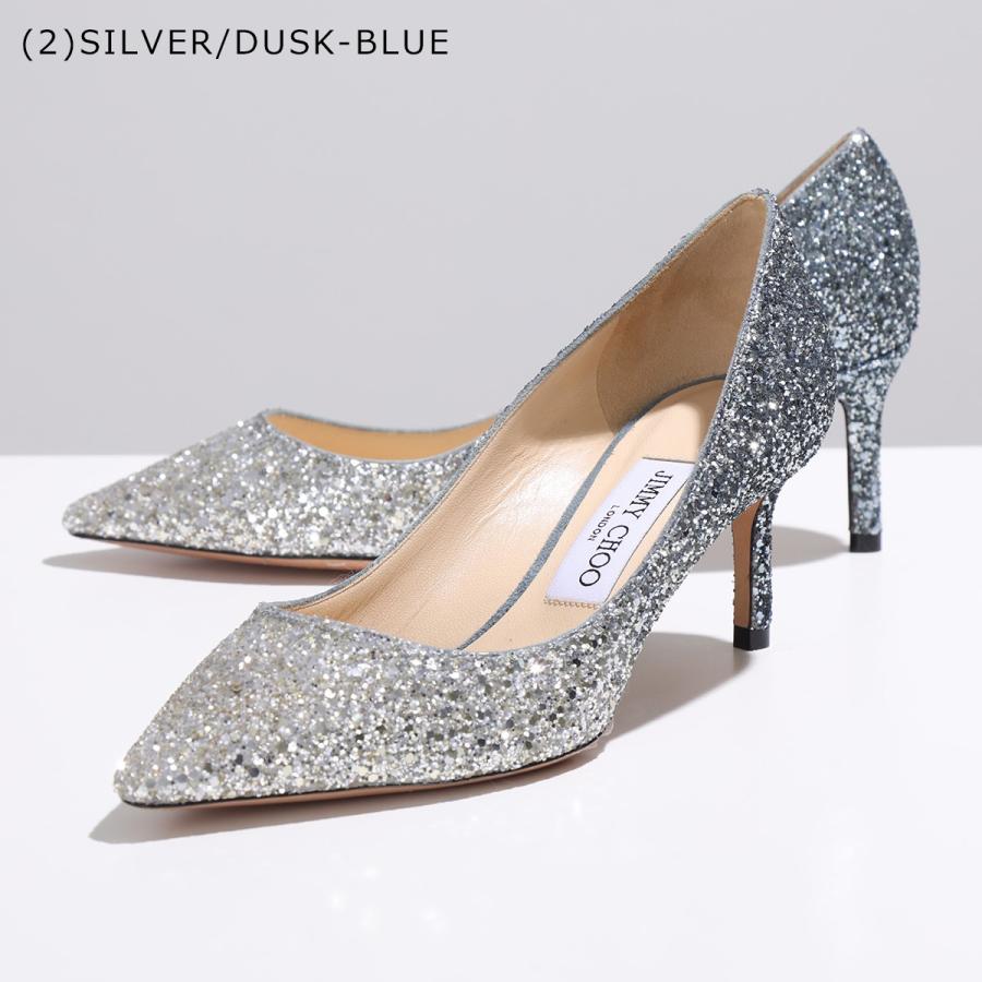 JIMMY CHOO（ジミーチュウ） パンプス ROMY 60 ARG BRE CGD CGF VKV