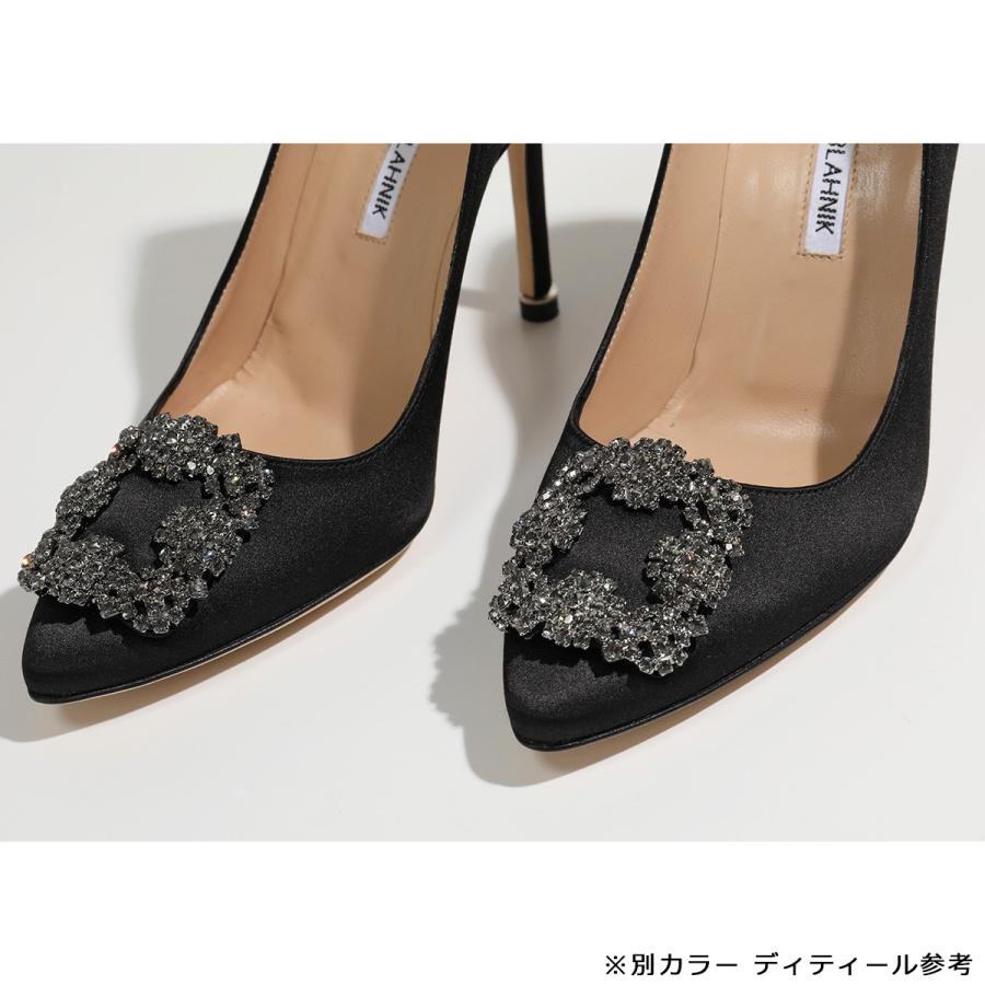 MANOLO BLAHNIK（マノロブラニク） パンプス HANGISI FMC SATIN 105