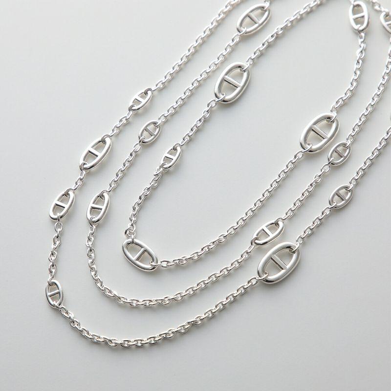 HERMES（エルメス） ロングネックレス ファランドール Farandole Long