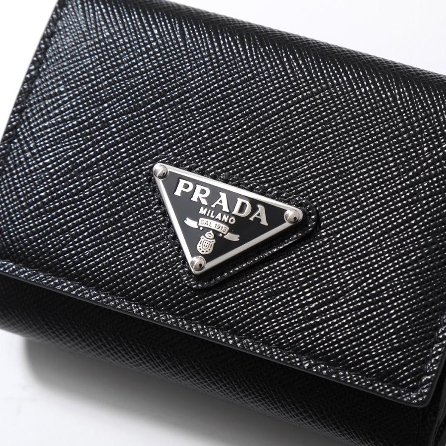 PRADA（プラダ） 三つ折り財布 2MH042 QHH メンズ サフィアーノレザー