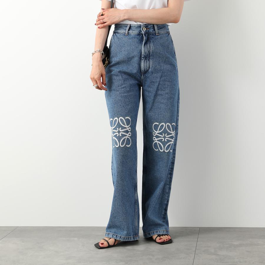 LOEWE（ロエベ） ジーンズ ANAGRAM BAGGY アナグラム バギー