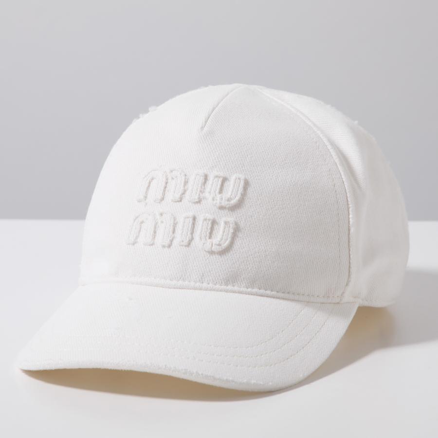 miu miu（ミュウミュウ） ベースボールキャップ 5HC179 2CL4