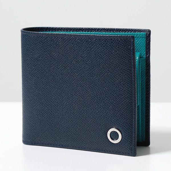 BVLGARI（ブルガリ） 二つ折り財布 BB MAN 288275 メンズ レザー ロゴ