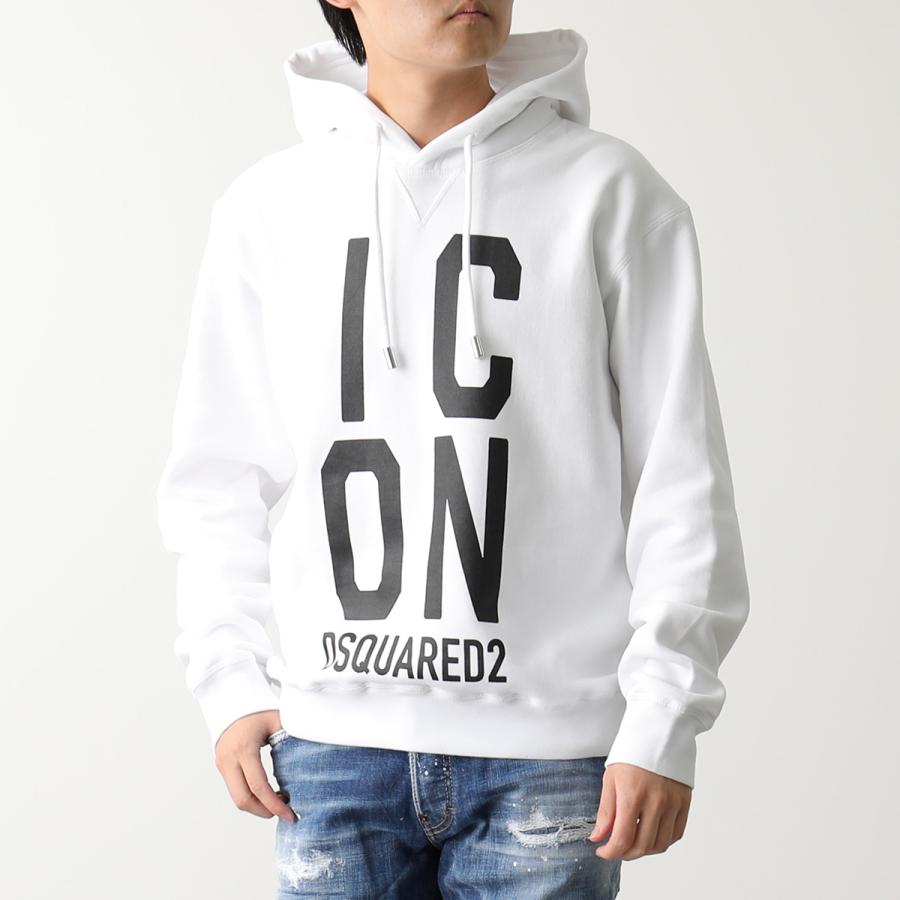 DSQUARED2（ディースクエアード） パーカー ICON SQUARED COOL HOODIE