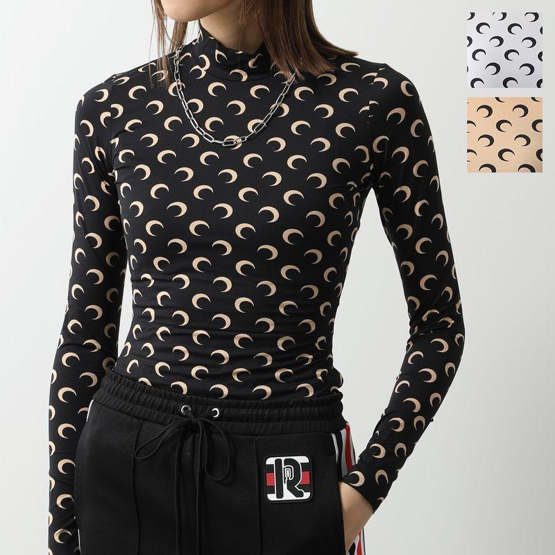 MARINE SERRE（マリーンセル） マリーン セル ロンT カットソー Moon