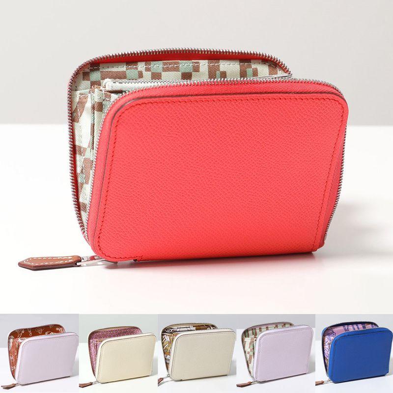 HERMES（エルメス） 【カラー限定特価】HERMES 二つ折り財布 アザップ