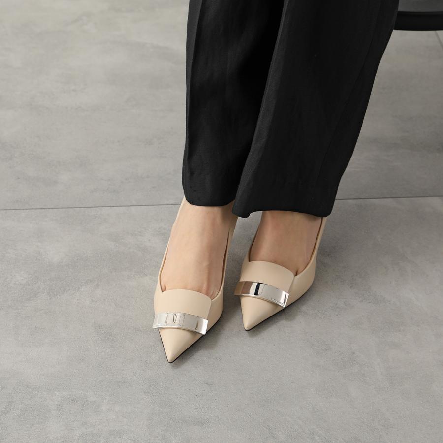 Sergio rossi（セルジオロッシ） ハイヒール 75mm sr1 075 シルバー