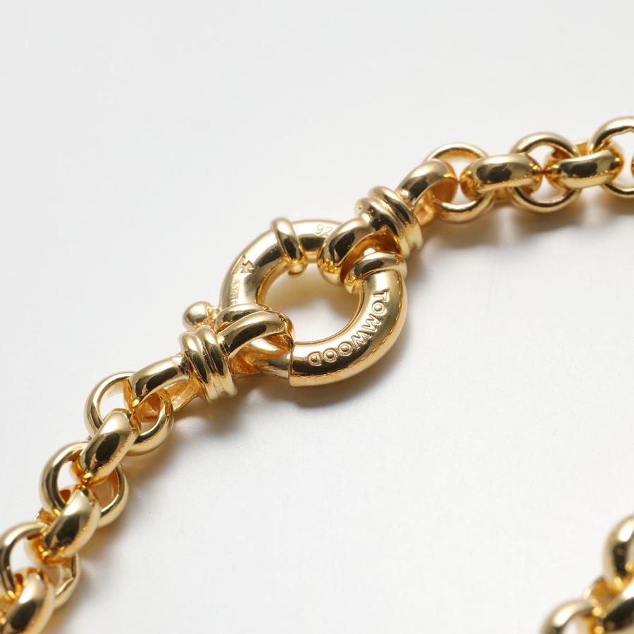 TOM WOOD（トムウッド） ブレスレット Thick Rolo Bracelet Gold