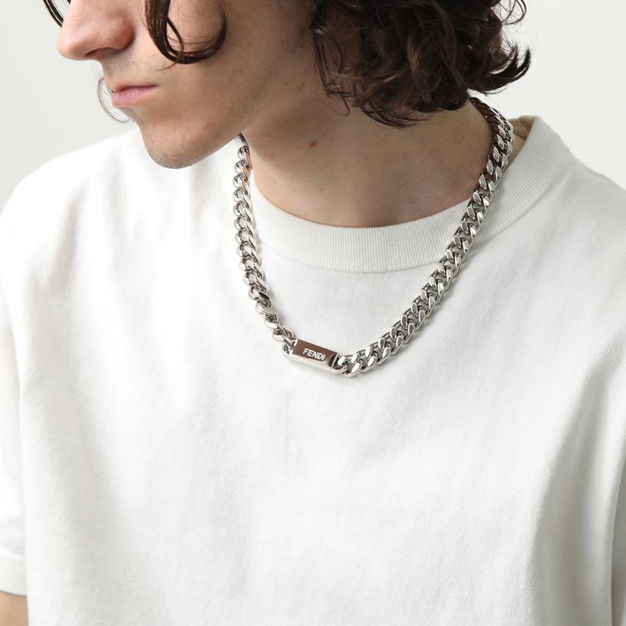 FENDI（フェンディ） ネックレス 7AJ544 B08 メンズ チェーン