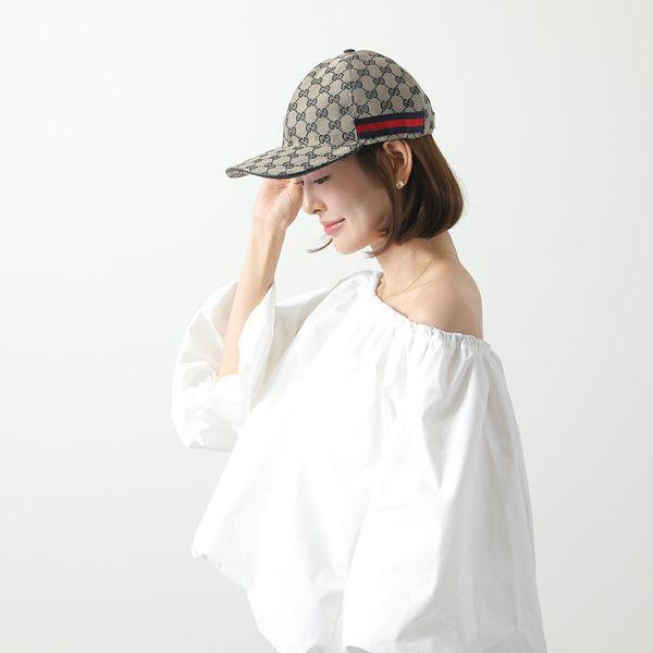 GUCCI（グッチ） ベースボールキャップ 696845 4HAQQ レディース GG
