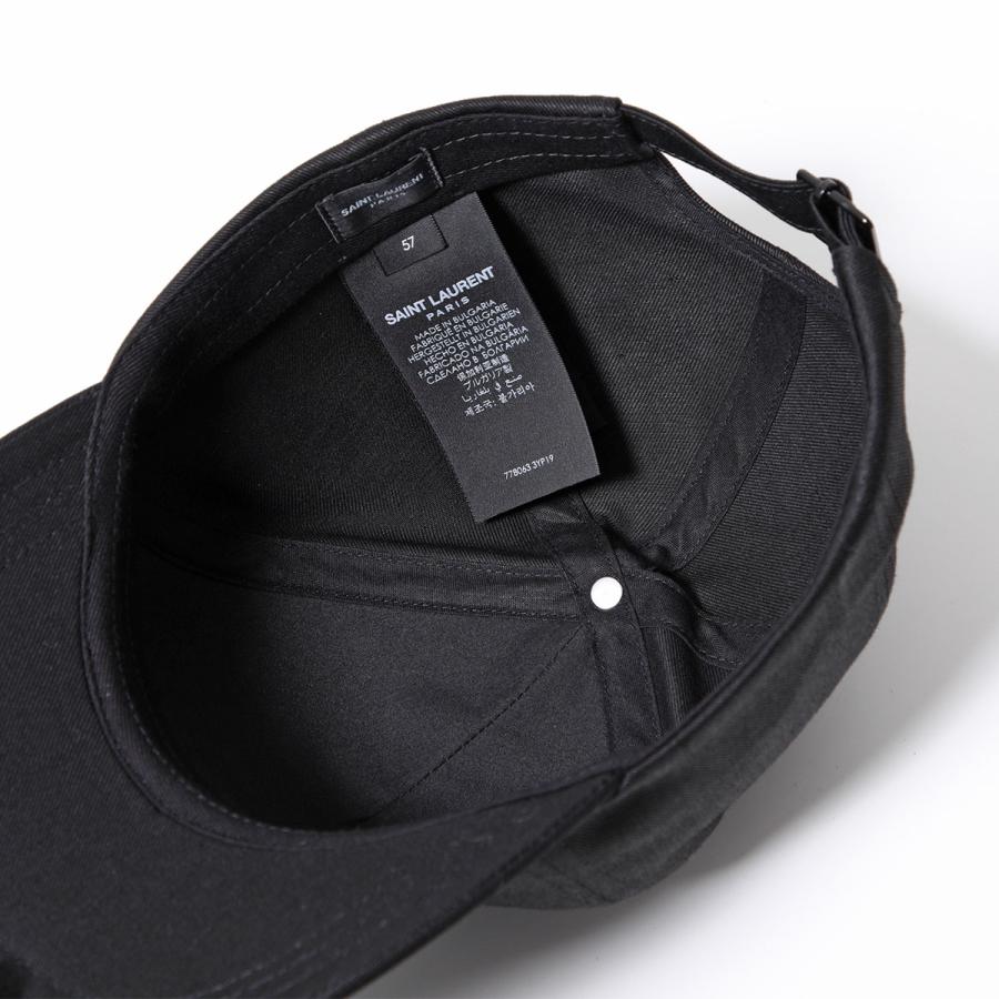 SAINT LAURENT サンローラン ベースボールキャップ 778063 3YP19