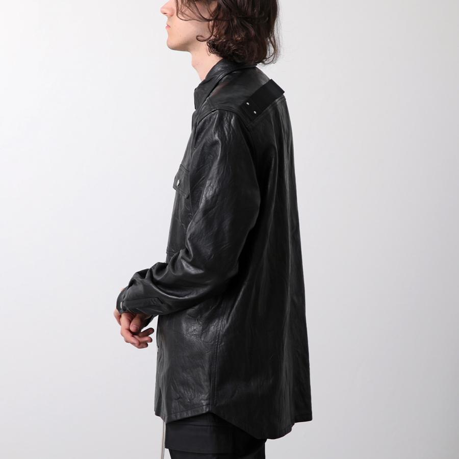 Rick Owens（リック・オウエンス） レザージャケット OUTERSHIRT