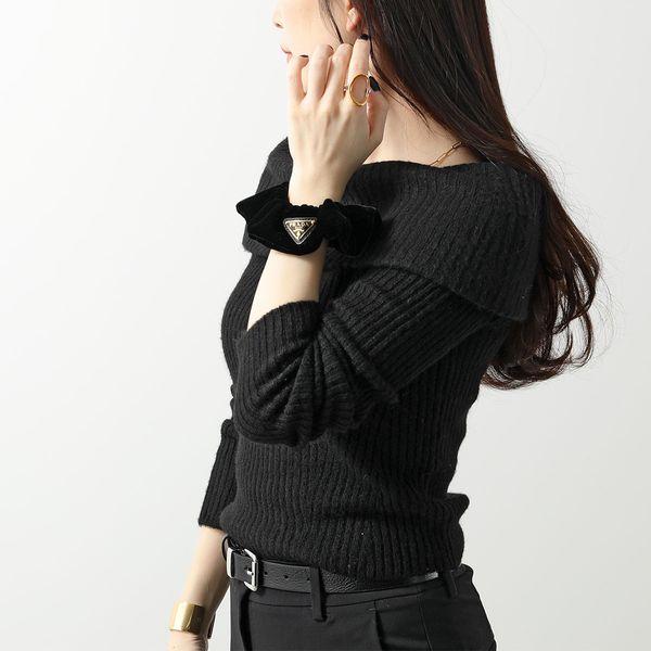 PRADA（プラダ） シュシュ 1IF015 068 レディース ベルベット ベロア