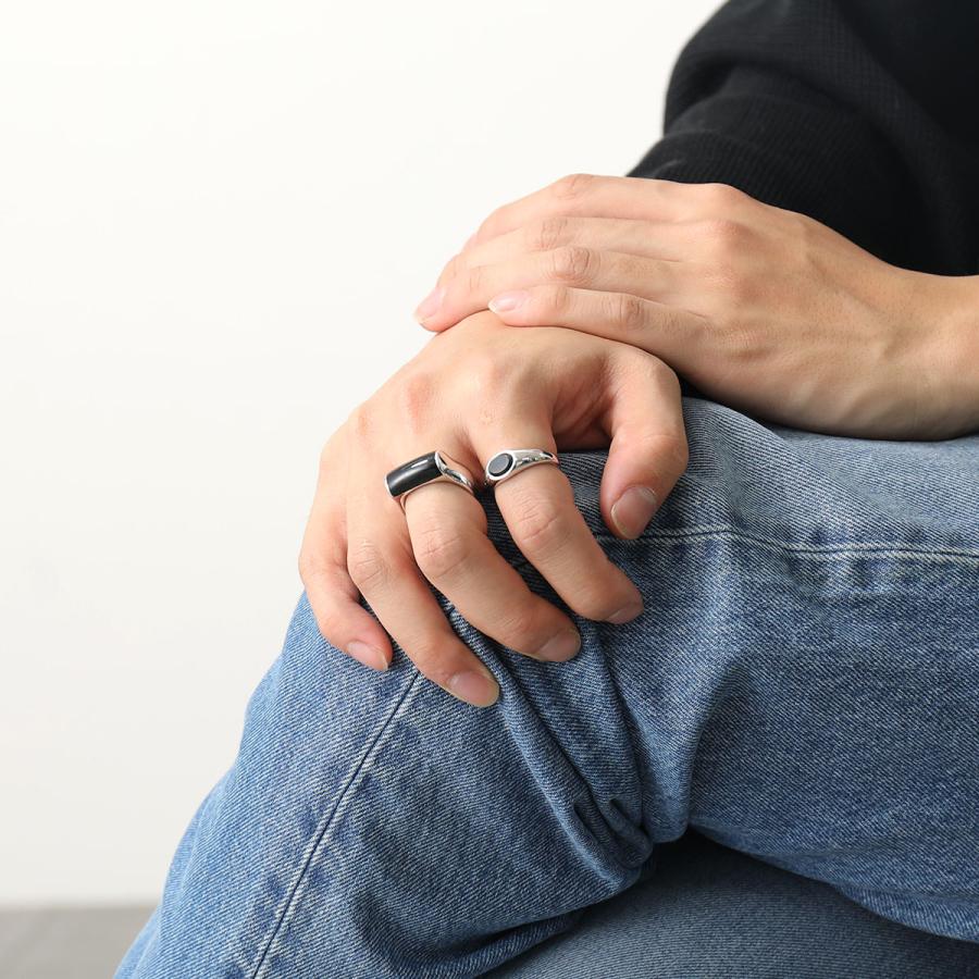 TOM WOOD（トムウッド） リング メンズ Crest Ring Blue Hawk Eye