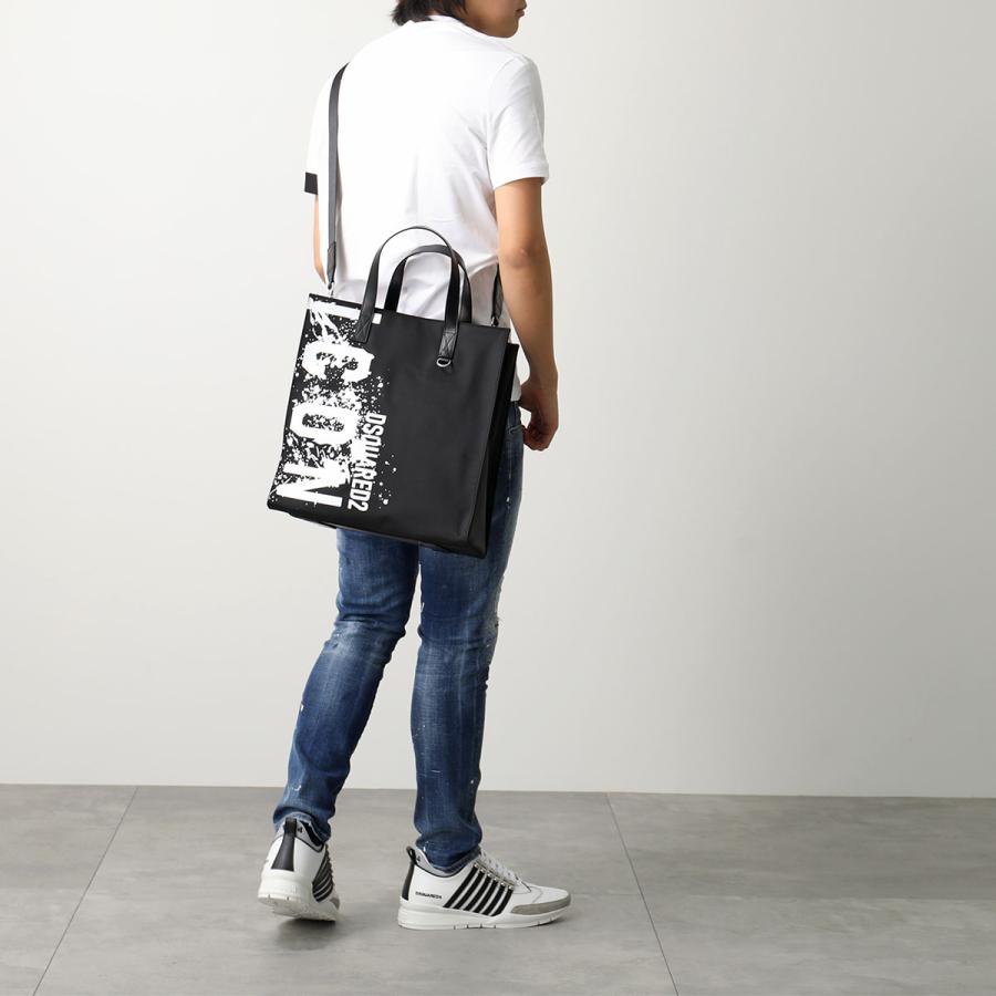 DSQUARED2（ディースクエアード） トートバッグ ICON SPLASH SHOPPING