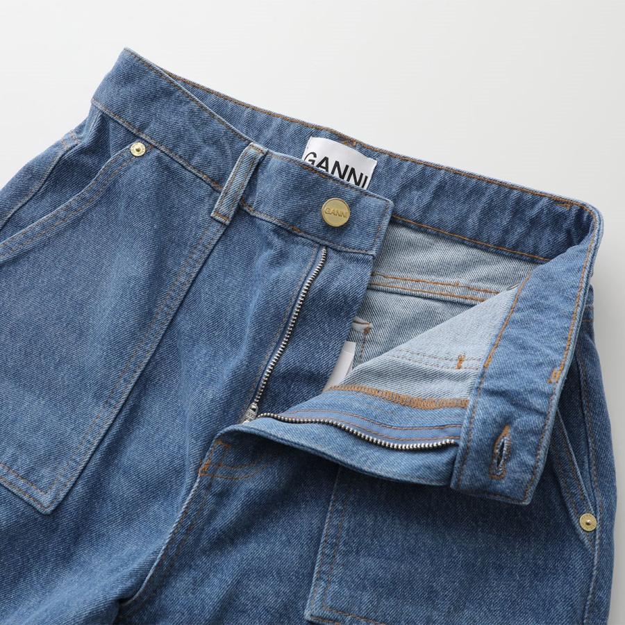 GANNI（ガニー） ジーンズ Cutline Denim Angi J1398 6553 レディース