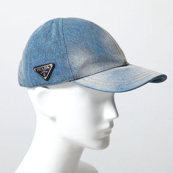 PRADA（プラダ） ベースボールキャップ 2HC274 12K1 メンズ コットン