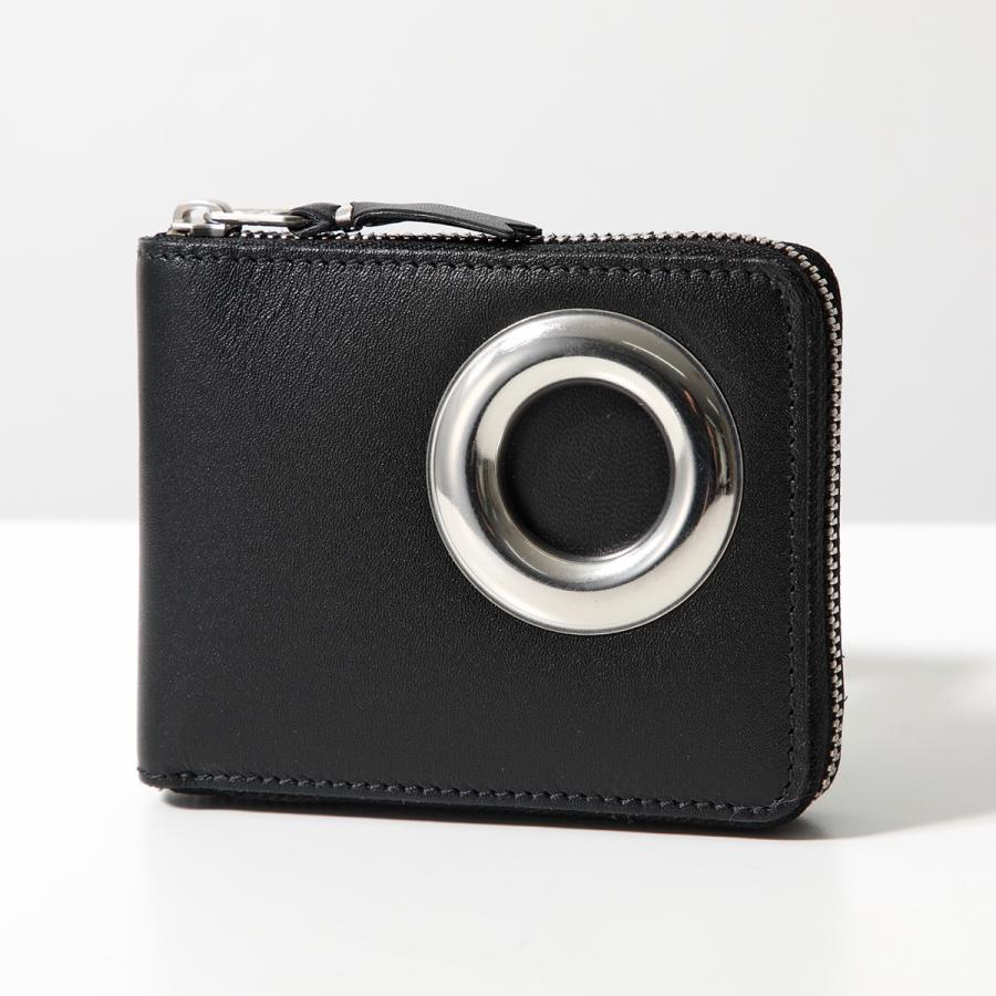 COMME des GARCONS（コムデギャルソン） 二つ折り財布 SILVER EYELET