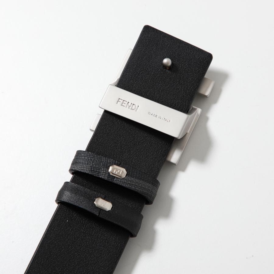 FENDI（フェンディ） ベルト 7C0488 ASIW メンズ FFロゴ リバーシブル