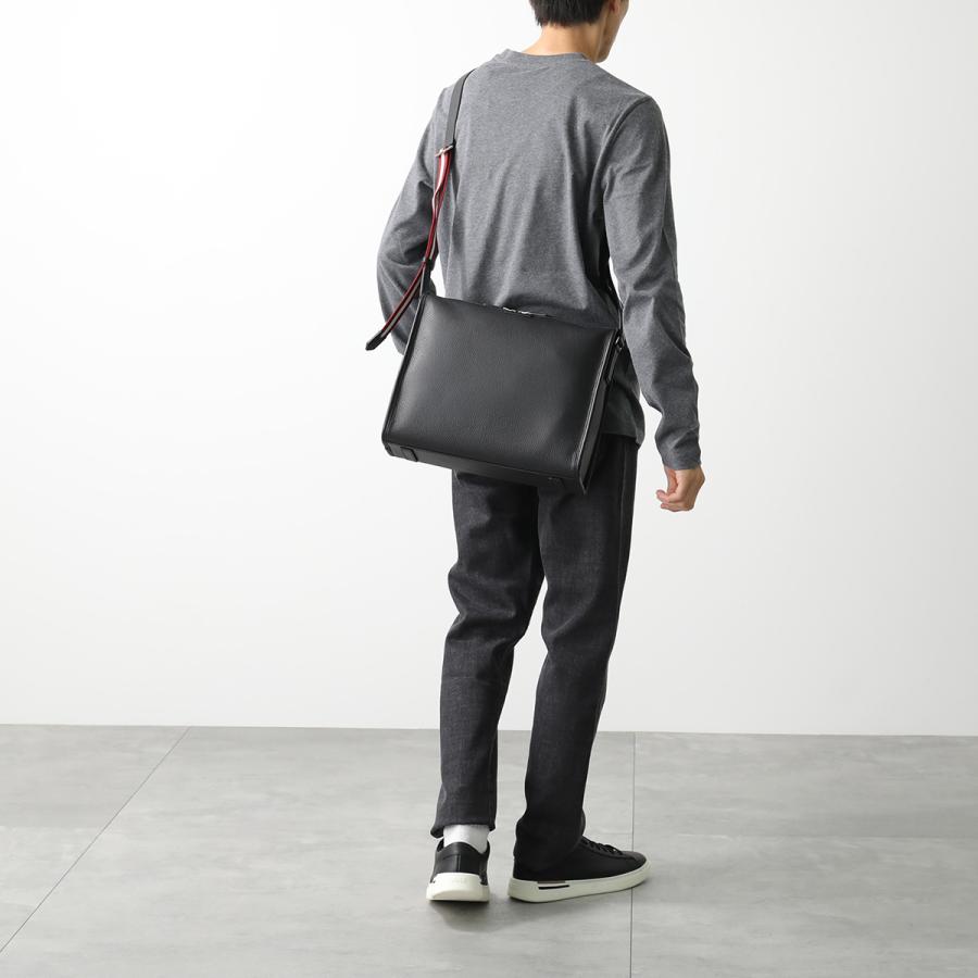 Bally（バリー） ショルダーバッグ CODE MESSENGER メンズ レザー