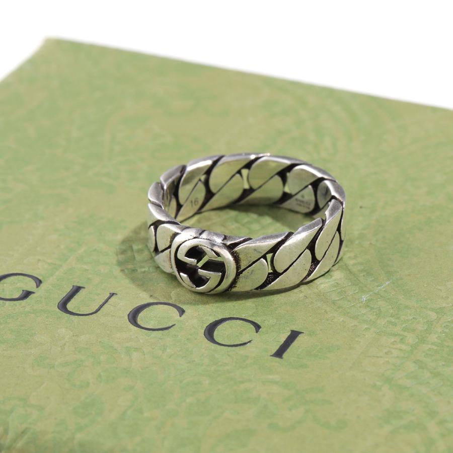 GUCCI（グッチ） リング 661513 J8400 メンズ インターロッキングG