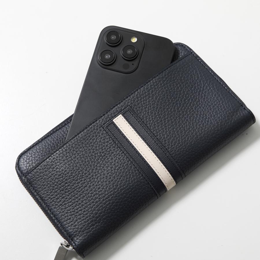 Bally（バリー） ラウンドファスナー長財布 MLW03H VT434 メンズ
