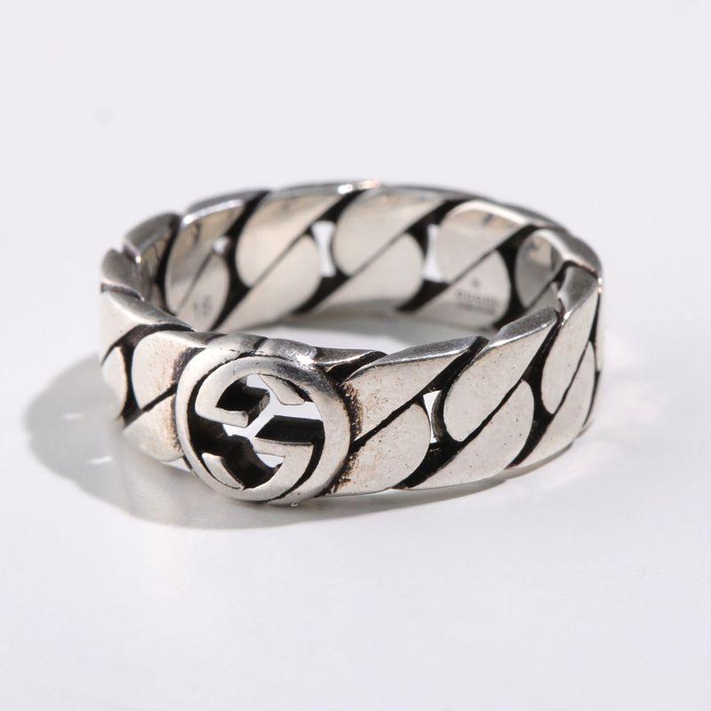 GUCCI（グッチ） リング 661513 J8400 メンズ インターロッキングG