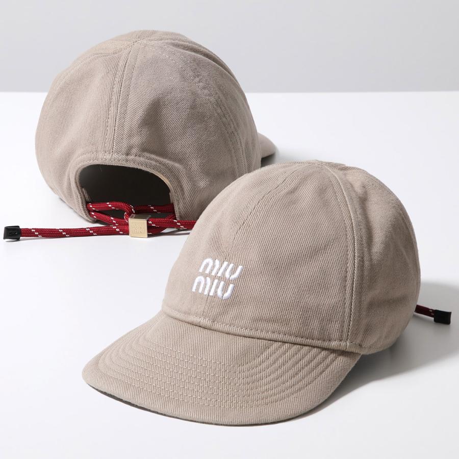 miu miu（ミュウミュウ） ベースボールキャップ 5HC369 2CR1