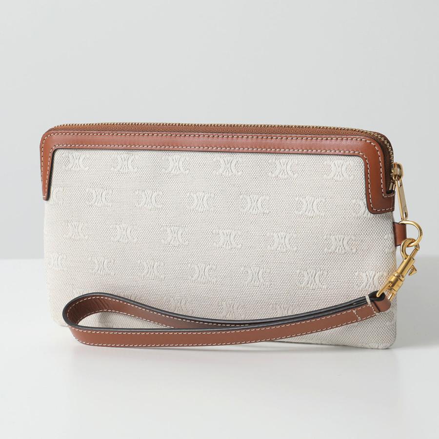 CELINE（セリーヌ） ポーチ Long Pouch with strap 10K672FDZ.02NT