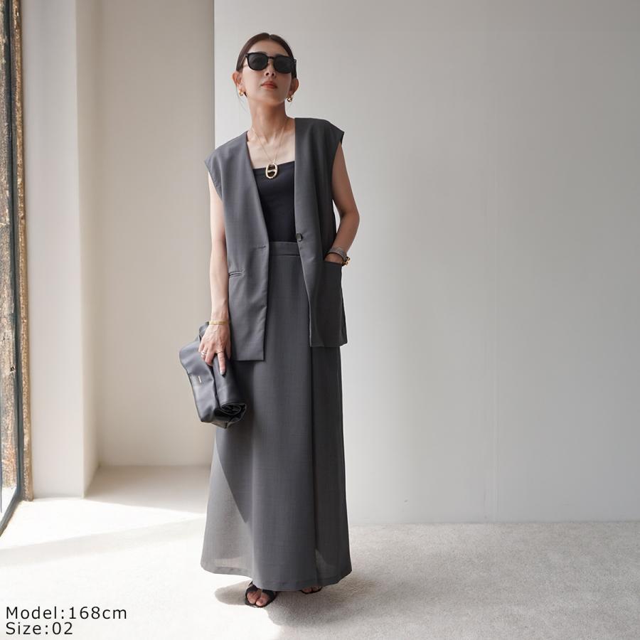 cloche（クロッシェ） クロシェ ジレ ドライジョーゼット 85679