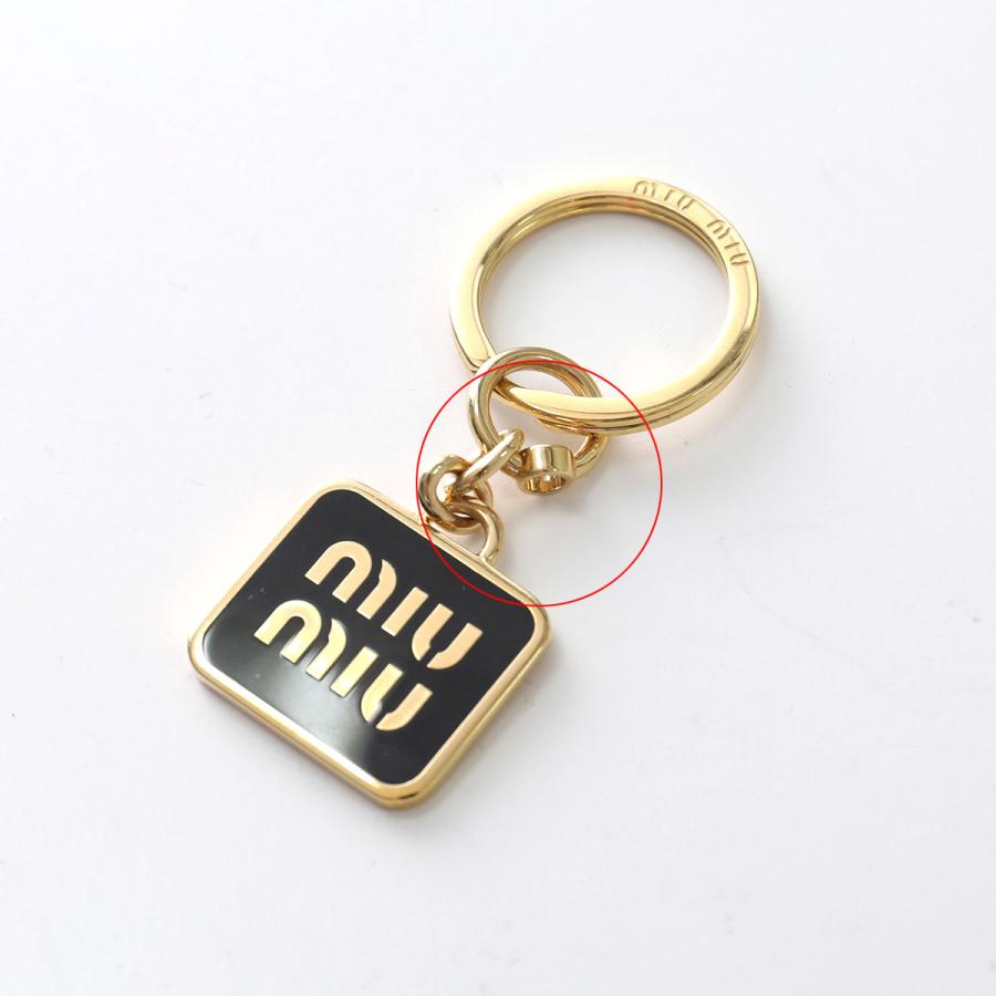 miu miu（ミュウミュウ） 【訳あり】MIUMIU キーリング 5PS066 2F4A
