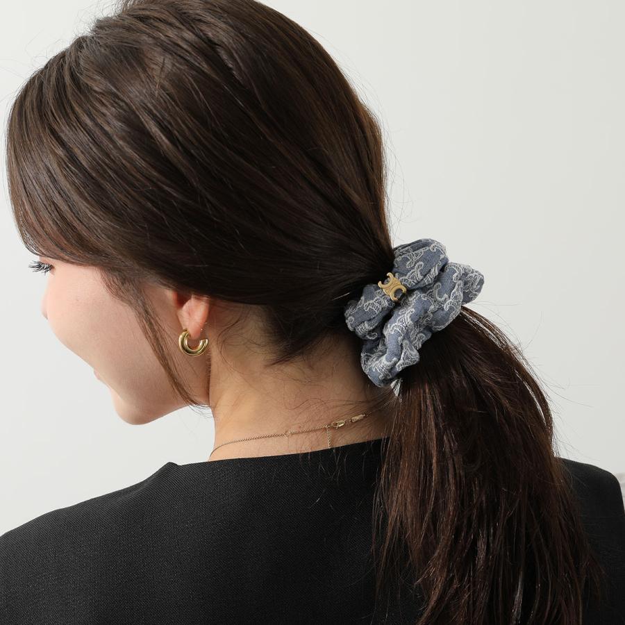 CELINE（セリーヌ） シュシュ Monogram Scrunchy 461LF2BCP.07GD