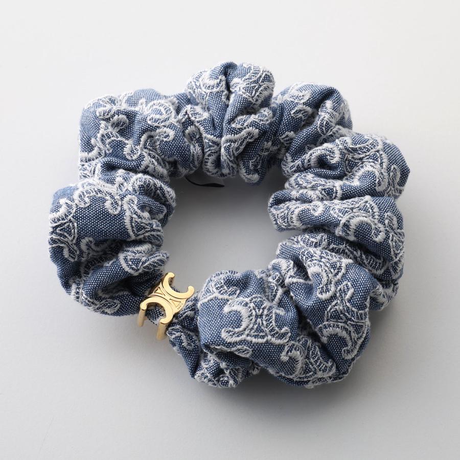 CELINE（セリーヌ） シュシュ Monogram Scrunchy 461LF2BCP.07GD