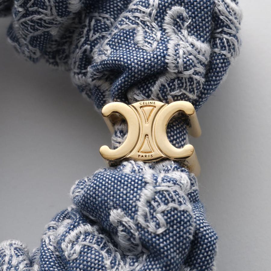 CELINE（セリーヌ） シュシュ Monogram Scrunchy 461LF2BCP.07GD
