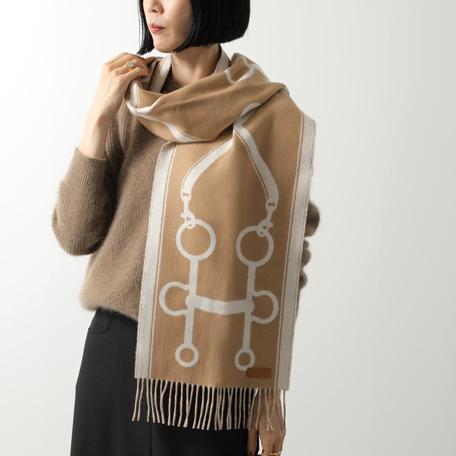 HERMES（エルメス） マフラー 160×30 モール H259157S レディース