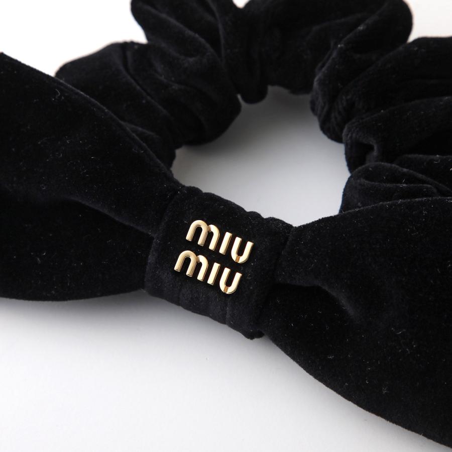 miu miu（ミュウミュウ） シュシュ 5IF181 068 レディース ベルベット