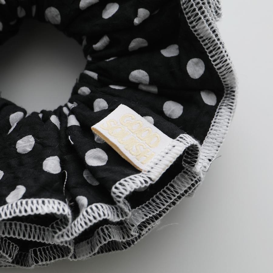 完売品】GOOD SQUISH ドット柄シュシュ ベージュ 完売品】GOOD SQUISH