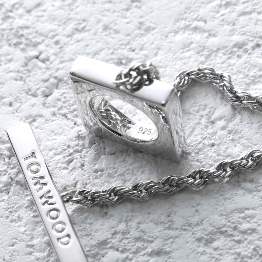 TOM WOOD（トムウッド） ブレスレット Square Rope Bracelet スクエア
