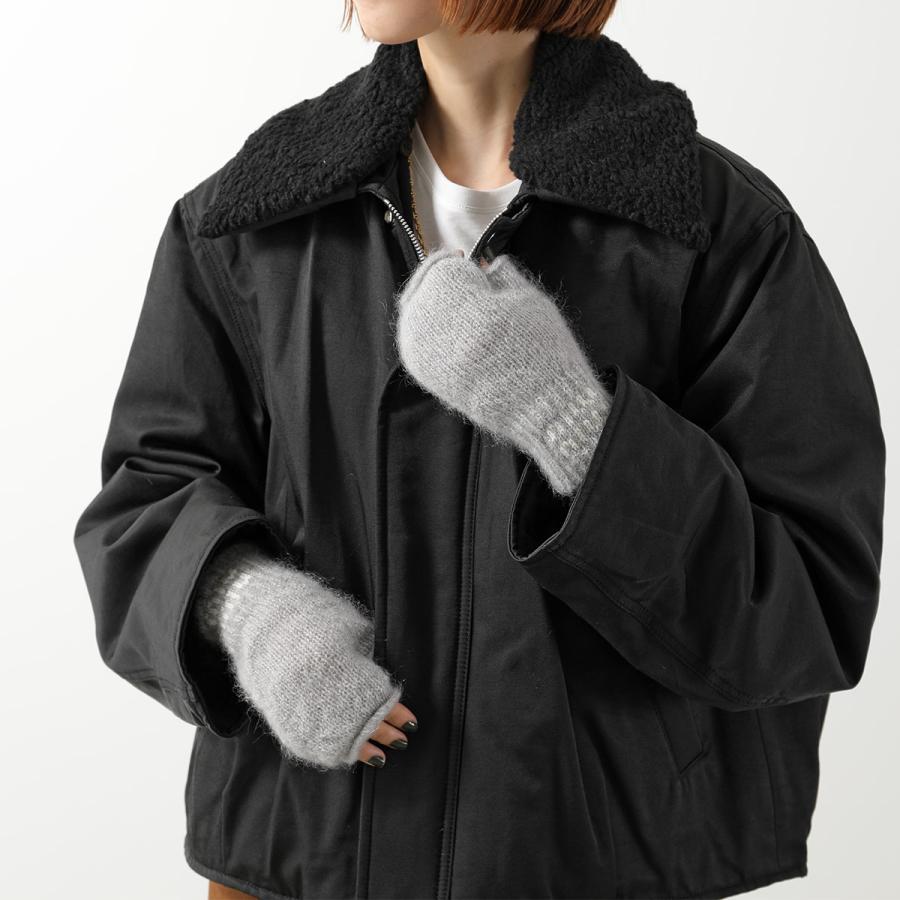 miu miu（ミュウミュウ） 手袋 5GG196 2CQD レディース グローブ ロゴ