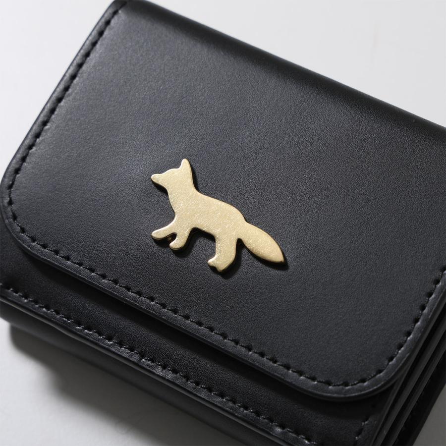 MAISON KITSUNE（メゾン キツネ） 三つ折り財布 EDIE COMPACT WALLET