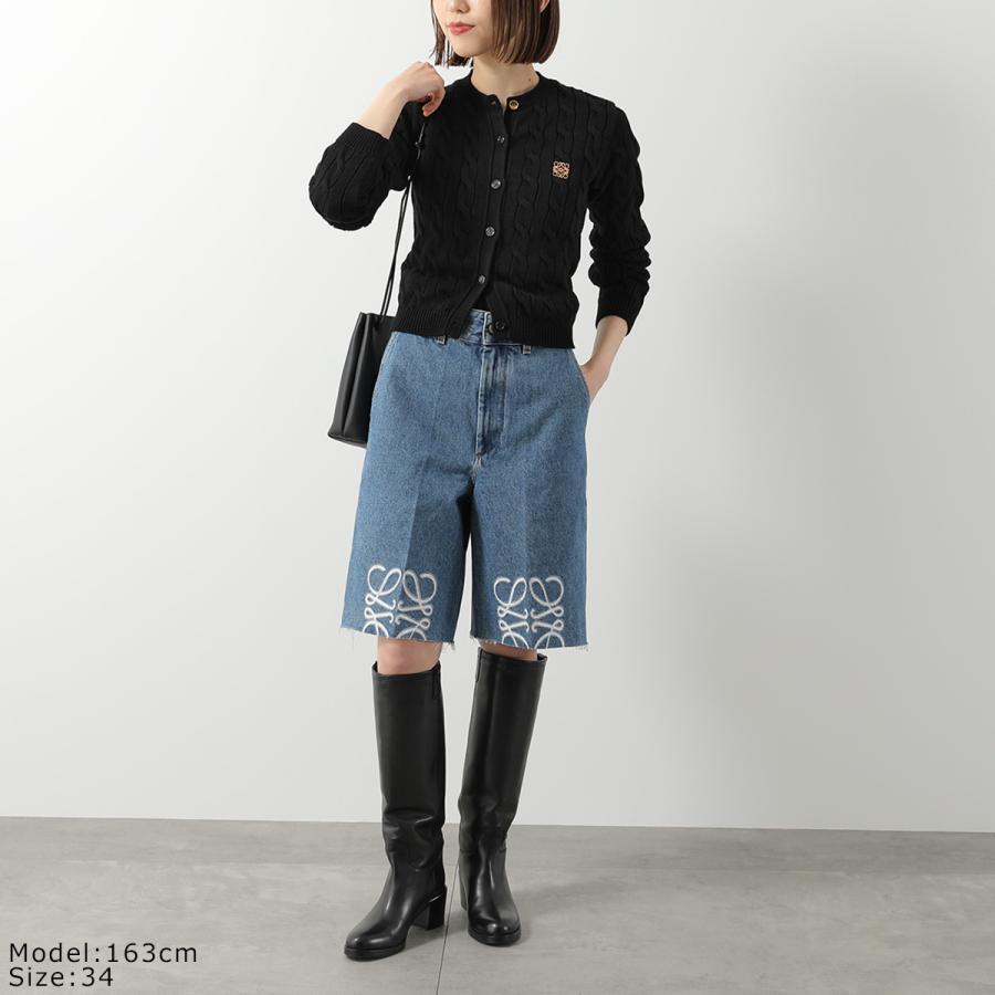 LOEWE（ロエベ） ハーフパンツ ANAGRAM SHORT JEANS アナグラム