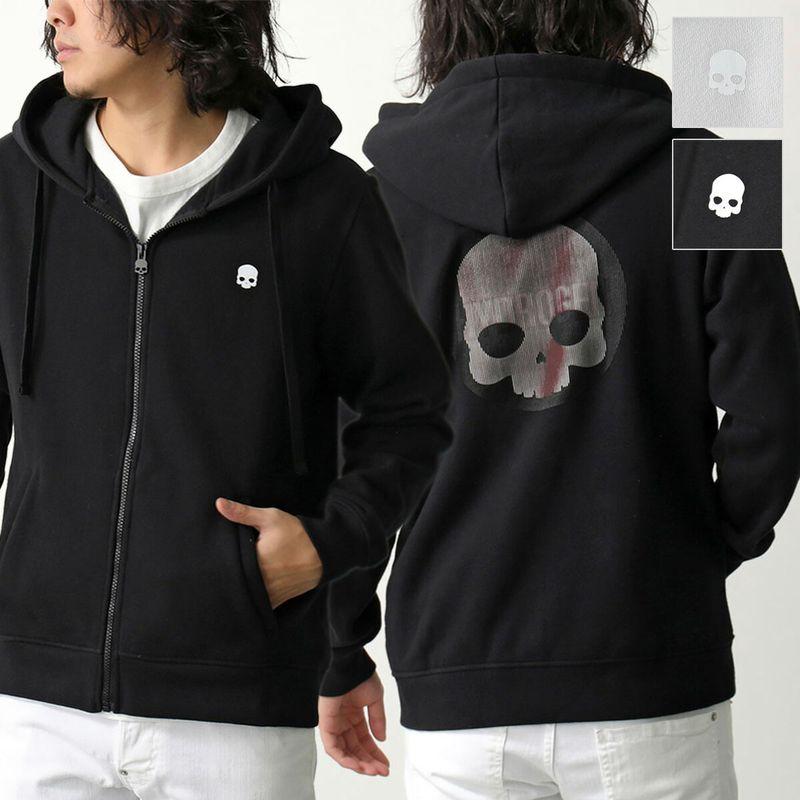 HYDROGEN（ハイドロゲン） パーカー LENTICULAR FULLZIP HOODIE MZ0005