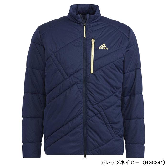 アディダス ゴルフ ビッグアディダスロゴ 保温 中わた 長袖 フルジップ